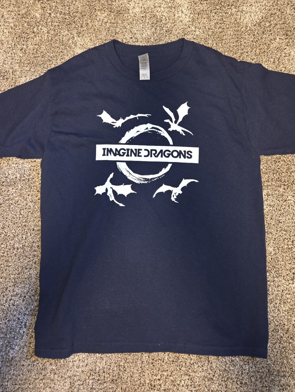 Imagine Dragons Navy Graphic Tee